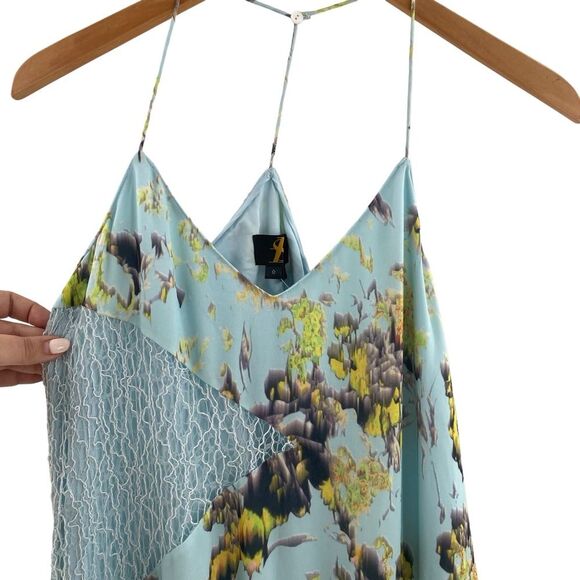 Anthropologie Sachin + Babi Women’s 0 Rainflower Lace Maxi Dress Floral Coquette - Picture 3 of 14